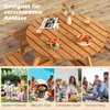 COSTWAY Gartenmöbel-Set für 8 Personen, Gartentisch mit Produktbild-Vorschau 8