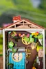 Puzzle 3D, Maison miniature à monter soi-même, Jardin Voir les images du produit 8