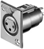 Goobay Mikrofon-Einbaubuchse, 3 Pin, mit Verriegelung, 20 Produktbild-Vorschau 1