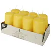 Papstar Stumpenkerzen Goldgelb 100/50mm 8er Produktbild-Vorschau 6