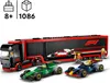 LEGO® City 60445 - Transporter F1® z bolidami wyścigowymi Podgląd zdjęcia produktu 23