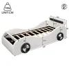 Merax Lits d'enfant 90x200cm, Lit voiture avec roues LED, Voir les images du produit 5
