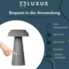 Luxus Europe - Tischlampe Solar Mambo Grau - Kabellose Produktbild-Vorschau 2