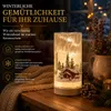 formano LED Deko Licht Winterlandschaft Leuchtglas Produktbild-Vorschau 2