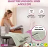 2er Set Saunatücher Plain hellgrün 90x200 : Hellgrün : Produktbild-Vorschau 6