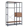 A freestanding wardrobe rack with shelves and drawers. Náhled obrázku produktu