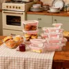 12 pezzi contenitori per alimenti in vetro + 5 scatole per Anteprima dell’immagine prodotto 10