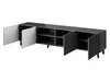 MIRJAN24 TV-Lowboard Vamos Grey 200, TV-Schrank mit 4 Produktbild-Vorschau 4