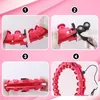 Smart hula hoop so závažím, 24 segmentov, nastaviteľný do Náhľad obrázku produktu 8