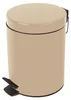 Spirella 7610583169068, 3 l, Kulatý, Ocel, Béžová, Pedál, Náhled obrázku produktu 1