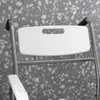 HOMCOM Chaise percée à roulettes - fauteuil roulant percé - Voir les images du produit 8