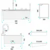Wielofunkcyjny Zlewozmywak Stalowy Rea Alonzo 10W1 Czarny Podgląd zdjęcia produktu 9