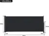 JOIEYOU Seitenmarkise Ausziehbar 100x300cm Sichtschutz Produktbild-Vorschau 5