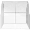 vidaXL Outdoor-Hühnerstall 3x2x2 m Verzinkter Stahl Produktbild-Vorschau 6