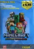 A product package for Minecraft Adventure Trading Cards, featuring characters from the game. Anteprima dell’immagine prodotto