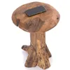 BAUMSTAMM HOCKER | teakové drevo, 47 cm | kvetinová Náhľad obrázku produktu 6