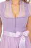 Dirndl Hofstetten 65cm Länge flieder 48 Produktbild-Vorschau 6