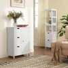 Mobile da bagno VASAGLE, mobile da bagno con 3 ampi Anteprima dell’immagine prodotto 7