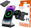 Induktionsladegerät - kabelloses Ladegerät - 3-in-1 - USB-C Produktbild-Vorschau 1