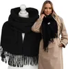 Sciarpa 180x70 PTN SP100C-5387 Nero Anteprima dell’immagine prodotto 1