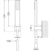Mexen Estrella R02 Wannenbatterie mit Brausegarnitur, Produktbild-Vorschau 2