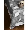 Schwarzer dekorativer Horrorstoff 60 x 300 cm - Halloween Produktbild-Vorschau 3