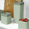Set de bocaux Sigma pour la maison, 0,6 l + 1,4 l, vert Voir les images du produit 3