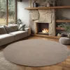 Ayyildiz | Tapis moderne Helix - 200 cm x 200 cm - Beige - Voir les images du produit 1