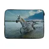 MuchoWow® Laptop Hülle 14 ZollPferd - Wasser - Tropfen Produktbild-Vorschau 1