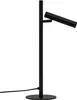 A black desk lamp on a white background. Produktbild-Vorschau