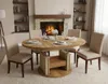 Design Couchtisch DA-999 rund 100 - 140cm ausziehbar Produktbild-Vorschau 8