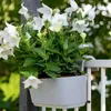 Pot de balustrade gris 29 cm x 21 x 19 cm en plastique Voir les images du produit 2