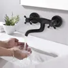 Mosazná 360° otočná vanová baterie Waterfall 2 rukojeti Náhled obrázku produktu 1