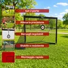 Set di 2 porte da calcio KM-Fit 120x90 cm, porta da Anteprima dell’immagine prodotto 3