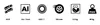 A series of icons and text describing product features. Anteprima dell’immagine prodotto