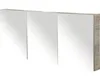 Spiegelschrank Sanox 160 x 13 x 65 cm tabacco 3-türig Produktbild-Vorschau 3