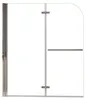 AICA 120cmx140cm Badewannenaufsatz 6mm NANO ESG-glas Produktbild-Vorschau 1