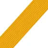 25m Gummiband Gummilitze 20mm flach gestrickt Stretch Elastisch gelb Detail Produktbild-Vorschau