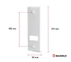 BAUHELD® Rolladengurt Abdeckung [6 Stück] - Abdeckplatte Produktbild-Vorschau 2