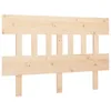 The Living Store Kopfteil 123,5x3x81 cm Massivholz Kiefer Produktbild-Vorschau 3
