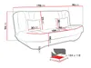 MIRJAN24 Sofa Pinto mit Bettkasten und Schlaffunktion, Produktbild-Vorschau 10