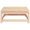 vidaXL Gartensofa mit Fußhocker 2-Sitzer Massivholz Kiefer Produktbild-Vorschau 10