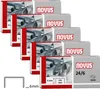 Heftklammern Novus 040-0158, 24/6, verzinkt, 5.000 Stück Produktbild-Vorschau 1