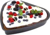 CHG - Herz-Backform, anthrazit met. (Ø 24 cm, Höhe 4 cm) Produktbild-Vorschau 1