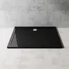 doporro Piatto Doccia 75x90 Rettangolare in Acrilico Nero H Anteprima dell’immagine prodotto 3