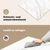 KitchenYeah© Herdabdeckplatte Marmor - Weiß - Linie - Produktbild-Vorschau 2