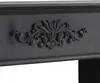 Kaminkonsole BLACK schwarz antik aus Holz Kaminumrandung im Produktbild-Vorschau 3