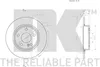 2x NK Bremsscheibe 2033113 passend für MERCEDES-BENZ Produktbild-Vorschau 3