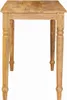 vidaXL Couchtisch Braun 110 x 55 x 77 cm Massivholz Mango Produktbild-Vorschau 3