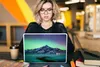 MuchoWow® Laptop Aufkleber Sticker Cover Berg - Nordlichter Produktbild-Vorschau 5